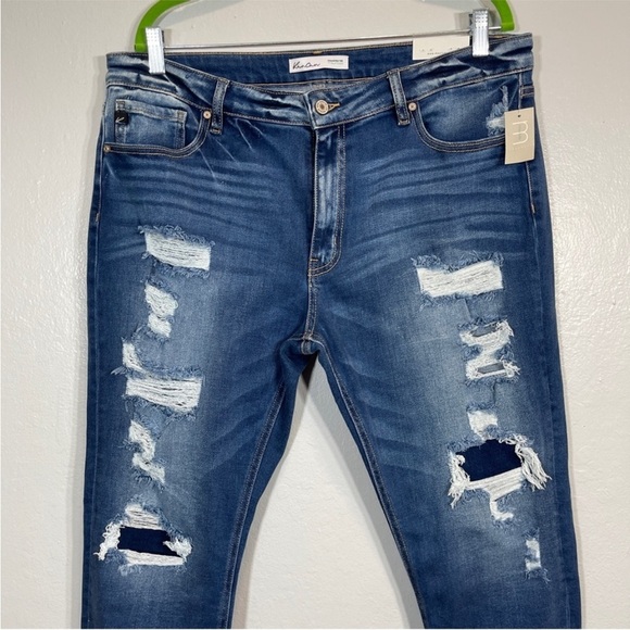 NEW NWT KanCan‎ distressed jeans 33x27 - Picture 2 of 7